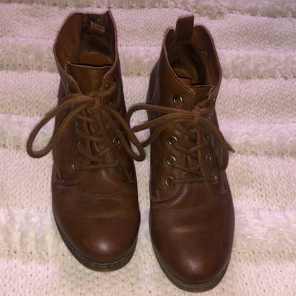 Short ankle boots!